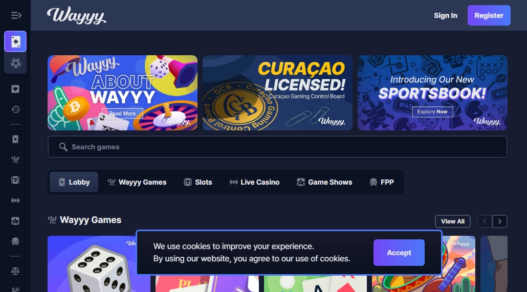 Wayyy Casino